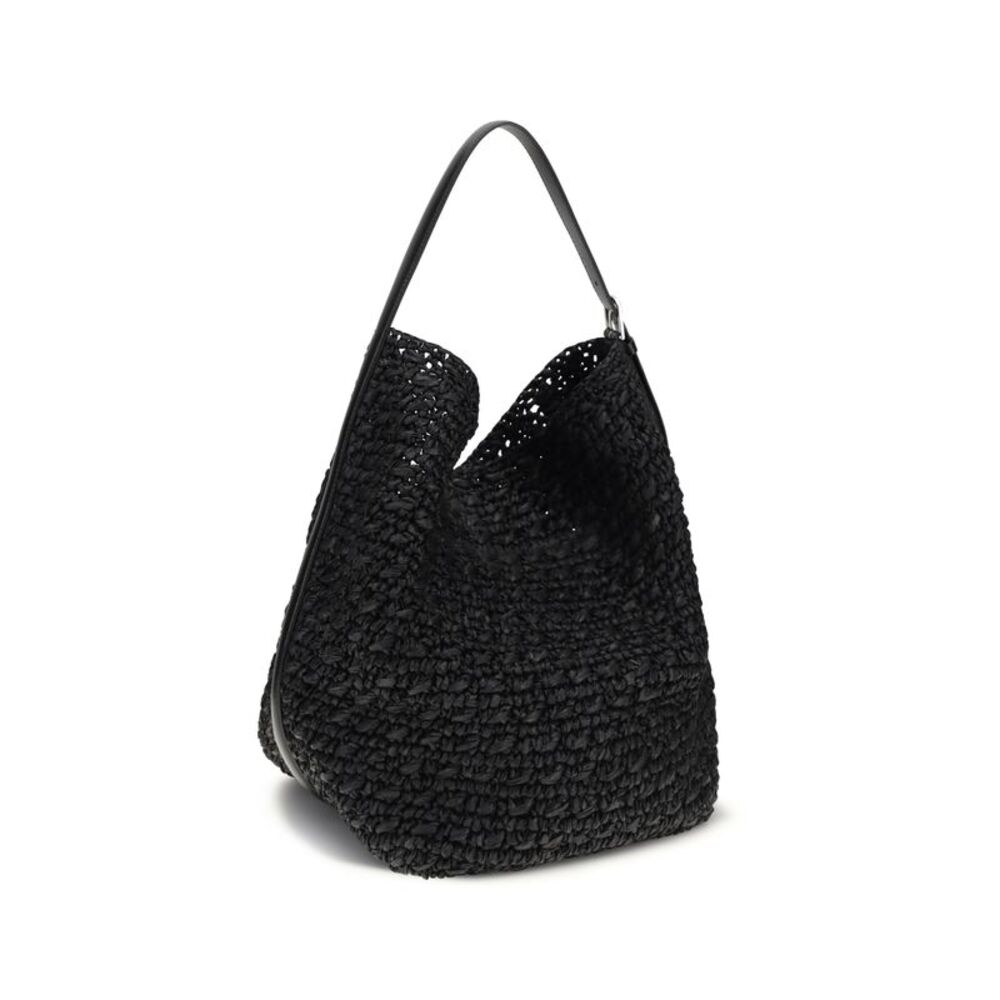 Toteme Women Paper Raffia Tote Shoulder Bag - Picture 3 of 4